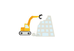 take downのイラスト